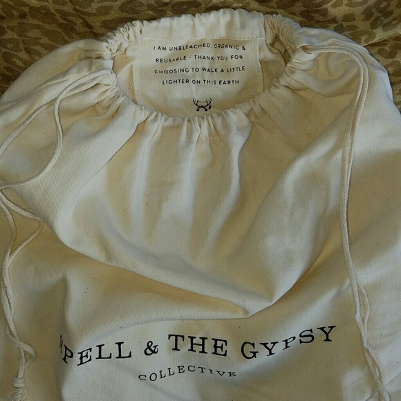 New spell designs eco tote dust bag drawstring M - Picture 4 of 6